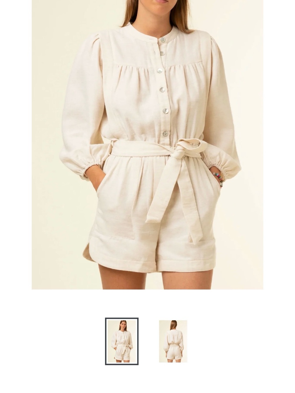 FRNCH Paris Talia 100% Cotton Romper